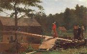 Winslow Homer Die Morgenglocke Germany oil painting reproduction